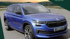 Race blue metallic Used 2022 Skoda Kodiaq SportLine SUV | £26,753 (Fair price)