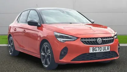 Used Vauxhall Corsa Elite 101 HP (74 kW) 2020 Orange Hatchback
