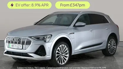 Silver Used 2021 Audi e-tron S-Line SUV | £21,203 (Fair price)
