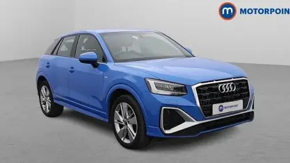 Used Audi Q2 S-Line 150 HP (110 kW) 2023 Blue SUV