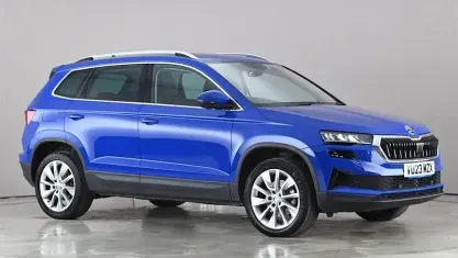 Używany Skoda Karoq SE L 150 KM (110 kW) 2023 Niebieski SUV