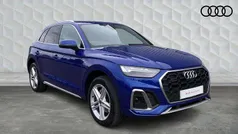 Blue Used 2022 Audi Q5 S-Line SUV | £32,950 (Fair price)