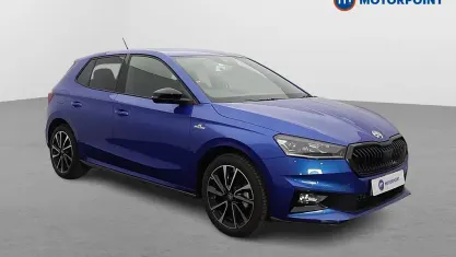 New Skoda Fabia Monte Carlo 116 HP (85 kW) 2025 Blue Hatchback