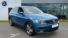 Caribbean blue metallic Used 2019 VW Tiguan Match SUV | £16,838 (Good price)