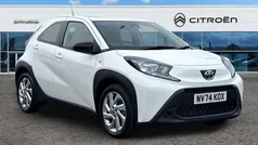 White Used 2024 Toyota Aygo PURE Hatchback | £13,295 (Fair price)