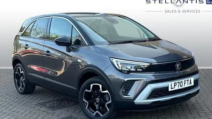 Used Vauxhall Crossland Elite 131 HP (96 kW) 2021 Grey SUV