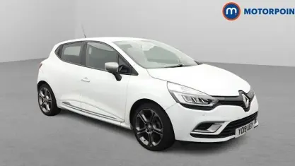 Used Renault Clio IV GT-Line 90 HP (66 kW) 2019 White Hatchback