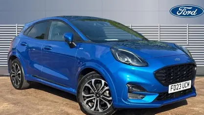 Used Ford Puma ST-Line 125 HP (91 kW) 2023 Blue SUV