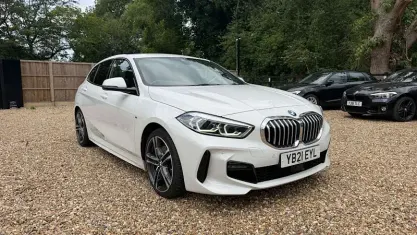 Used BMW 116 M Sport 116 HP (85 kW) 2021 White Hatchback