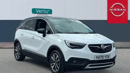 Gebraucht Vauxhall Crossland X Elite 83 PS (61 kW) 2020 Weiß SUV