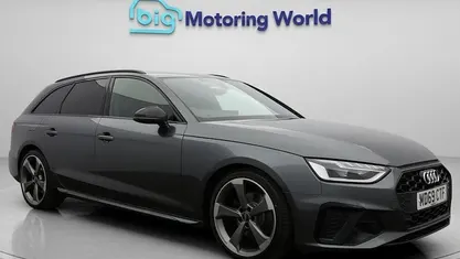 Used Audi A4 Black Edition 136 HP (100 kW) 2020 Grey Estate