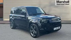 Black Used 2024 Land Rover Defender SUV | £81,910 (Fair price)