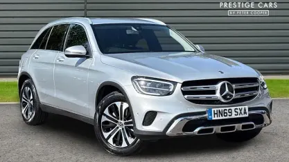 Used Mercedes GLC220 194 HP (142 kW) 2019 Silver SUV