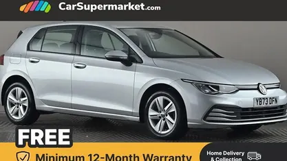 Used VW Golf VIII Life 131 HP (96 kW) 2023 Silver Hatchback