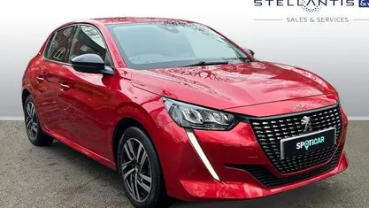 Red Used 2022 Peugeot 208 Allure Premium Hatchback | £12,686 (Fair price)