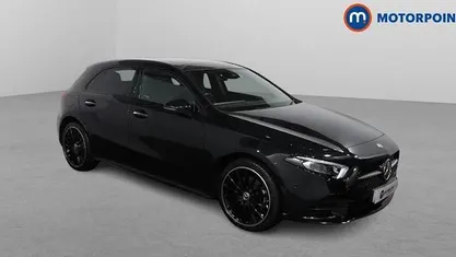 Used Mercedes A250 AMG Line Premium Plus 218 HP (160 kW) 2022 Black Hatchback