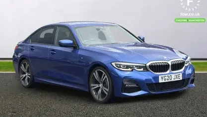 Used BMW 320 M Sport 184 HP (135 kW) 2020 Blue Sedan