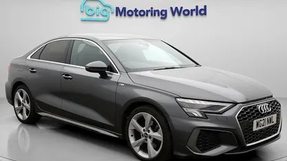 Used Audi A3 S-Line 116 HP (85 kW) 2021 Grey Sedan
