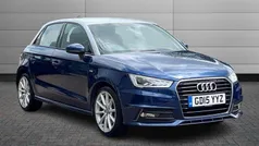 Scuba blue Used 2015 Audi A1 S-Line Hatchback | £10,290 (Fair price)