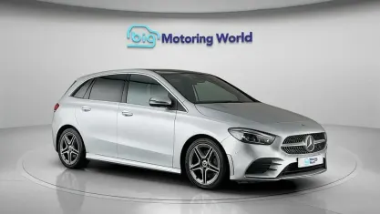 Used Mercedes B220 AMG line 190 HP (139 kW) 2019 Silver Hatchback