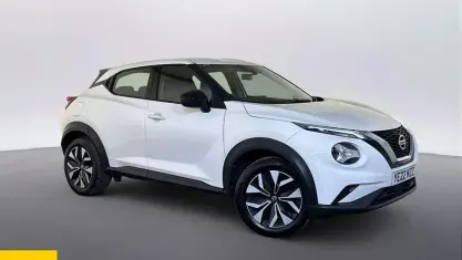 Used Nissan Juke Acenta 117 HP (86 kW) 2022 White SUV
