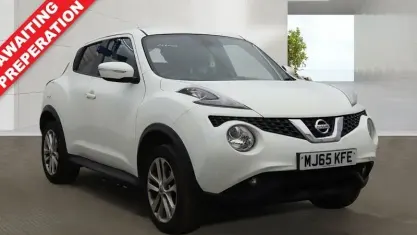 Used Nissan Juke Acenta Premium 117 HP (86 kW) 2015 White SUV