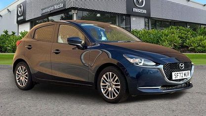 Używany Mazda 2 Inclusive 90 KM (66 kW) 2022 Niebieski Hatchback