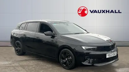 Used Vauxhall Astra 131 HP (96 kW) 2023 Black Estate