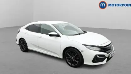 Usado Honda Civic SR 126 CV (92 kW) 2021 Blanco Utilitario