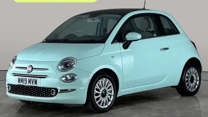 Used Fiat 500 Lounge 69 HP (50 kW) 2019 Green Hatchback