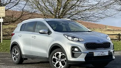 Used Kia Sportage Silver 132 HP (97 kW) 2021 Silver SUV