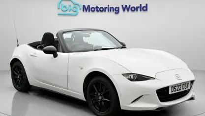 Used Mazda MX5 132 HP (97 kW) 2022 White Cabriolet