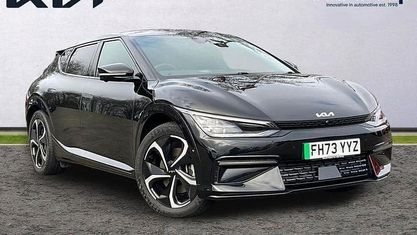 Begagnad Kia EV6 GT-Line S 239 kW (325 HK) 2023 Svart SUV