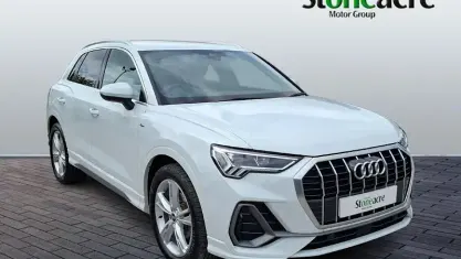 Used Audi Q3 S-Line 150 HP (110 kW) 2023 White SUV
