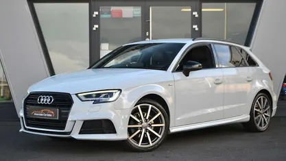 Used Audi A3 Sportback Black Edition 150 HP (110 kW) 2019 White Hatchback