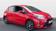 Red Used 2019 Toyota Yaris Hatchback | £9,697 (Good price)