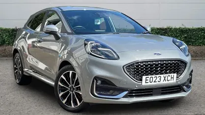 Gebraucht Ford Puma ST-Line 155 PS (114 kW) 2023 Silber SUV