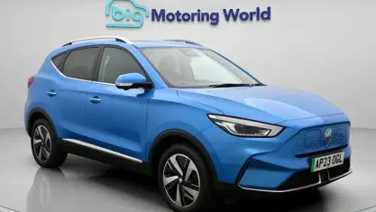 Used MG ZS Trophy Connect 114 kW (156 HP) 2022 Blue SUV