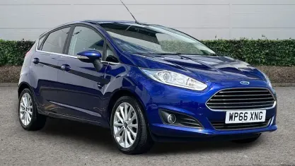 Used Ford Fiesta Titanium X 101 HP (74 kW) 2016 Blue Hatchback