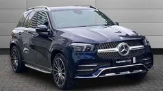 Blue Used 2022 Mercedes GLE400 AMG line SUV | £49,450 (Fair price)