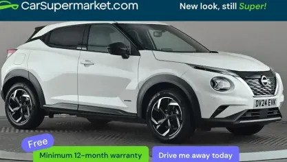 Begagnad Nissan Juke N-Connecta 143 HK (105 kW) 2023 Vit SUV