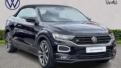 Black Used 2021 VW T-Roc Cabriolet R-line Cabriolet | £21,553 (Fair price)