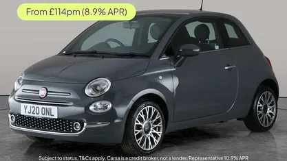 Grey Used 2020 Fiat 500 Star Hatchback | £8,870 (Good price)