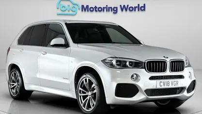 Begagnad BMW X5 M Sport 258 HK (189 kW) 2018 Vit SUV