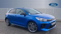 Blue Used 2021 Kia Rio GT-Line S Hatchback | £12,168 (Fair price)