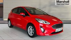Red Used 2017 Ford Fiesta Zetec Hatchback | £7,395 (Fair price)
