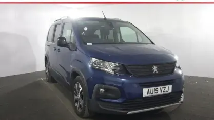 Used Peugeot Rifter GT-line 131 HP (96 kW) 2019 Blue MPV