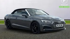 Grey Used 2018 Audi A5 Cabriolet S-Line Cabriolet | £17,599 (Fair price)