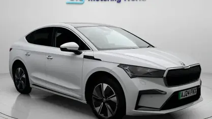 Used Skoda Enyaq iV 210 kW (286 HP) 2024 White SUV