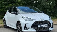 White Used 2022 Toyota Yaris Hybrid Sport Hatchback | £17,999 (Fair price)